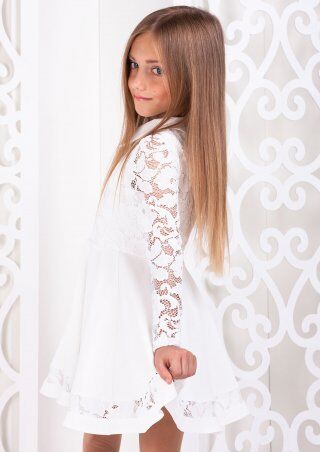 Sofia Shelest: Платье Сицилия белый П00445 - фото 4