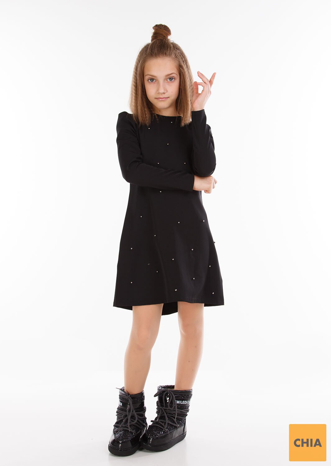 Платье Ноир черный