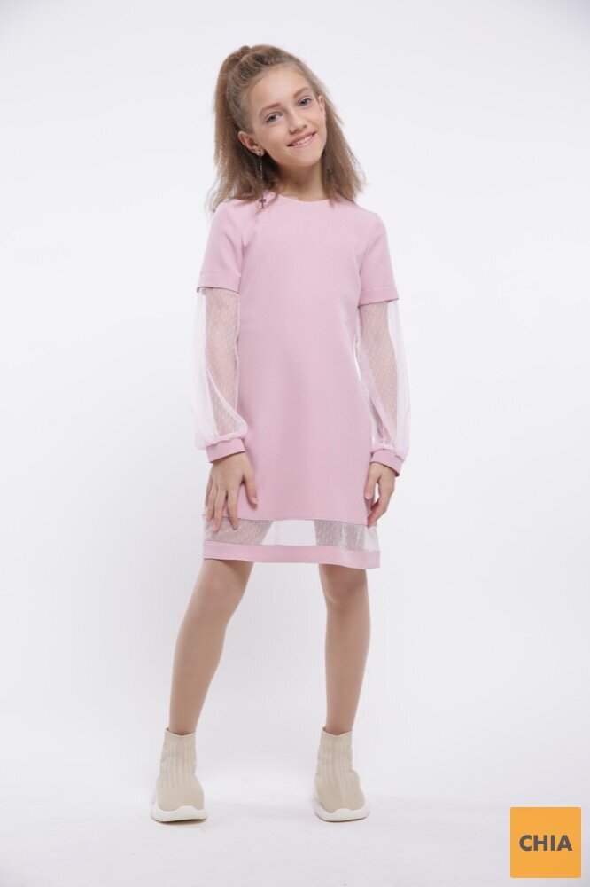 Нарядное платье Тина розовый