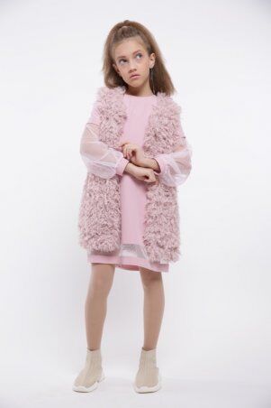Sofia Shelest: Нарядное платье Тина розовый ПЛ0746 - фото 10