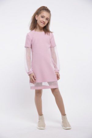 Sofia Shelest: Нарядное платье Тина розовый ПЛ0746 - фото 5