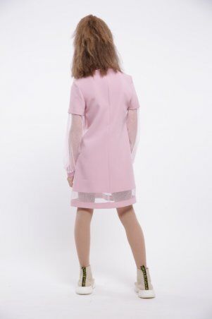 Sofia Shelest: Нарядное платье Тина розовый ПЛ0746 - фото 7
