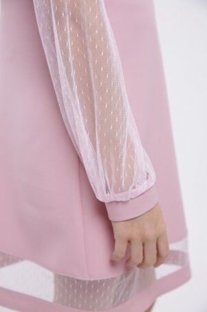 Sofia Shelest: Нарядное платье Тина розовый ПЛ0746 - фото 9