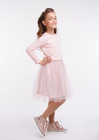 Sofia Shelest: Нарядное платье Лея розовый П00623 - фото 3