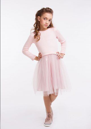 Sofia Shelest: Нарядное платье Лея розовый П00623 - фото 6