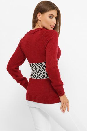 Lerri: Свитер 214 бордовый - фото 2