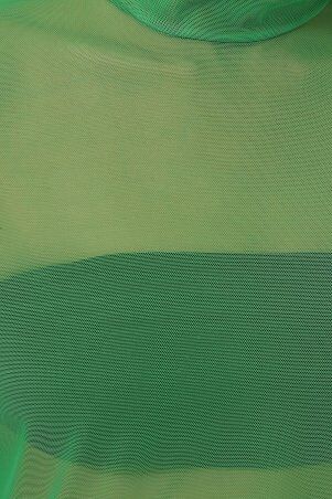 Tatiana: Гольф из стрейч-сетки БОНА зеленый - фото 2