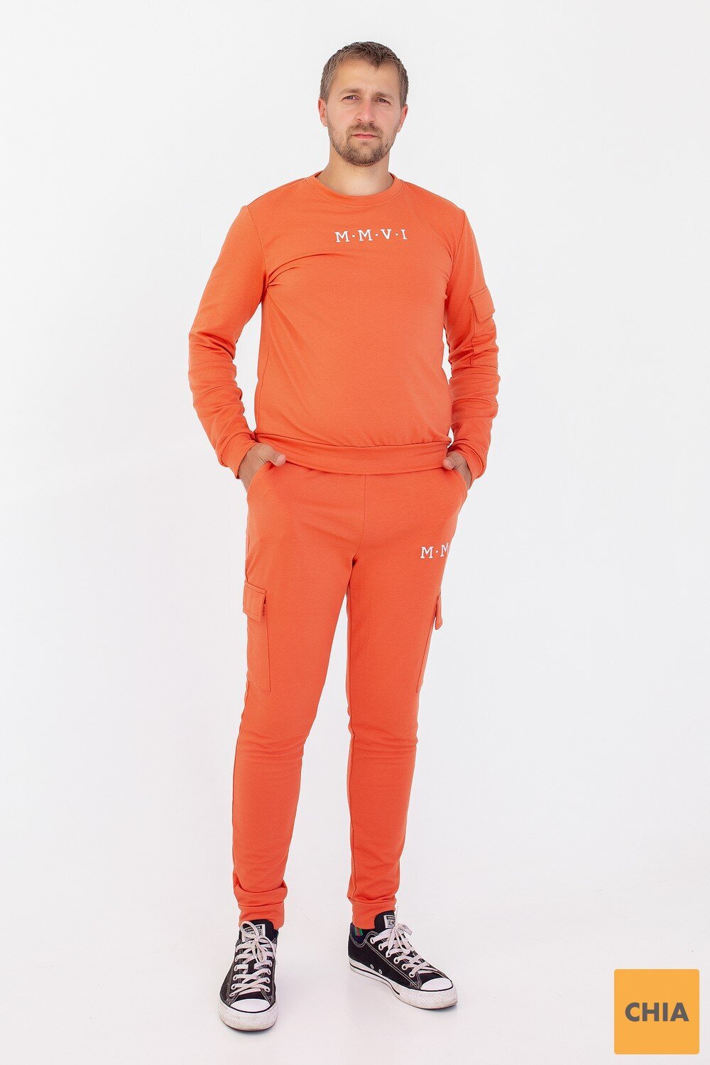 Мужской спортивный костюм 3112270 капучино