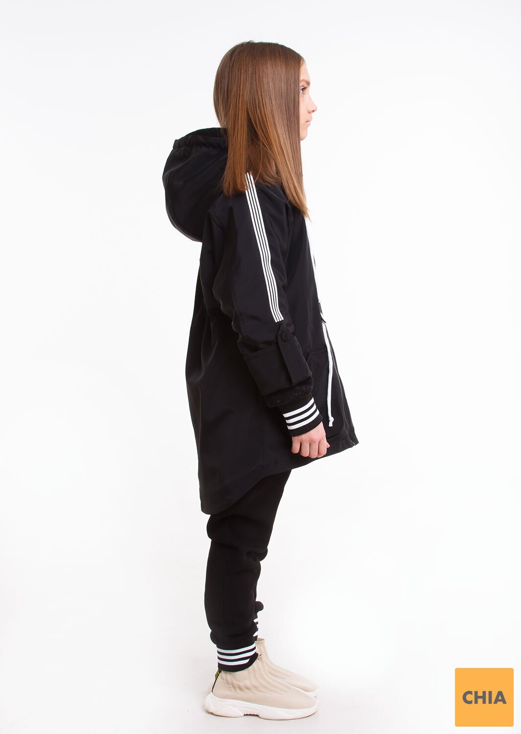 Парка Спринг черный