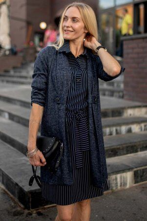 Кардиган из ангоры без застежки