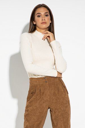 Молочный гольф из ангоры Эмми