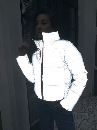 K&ML: Светоотражающая рефлективная женская куртка 17 - фото 1