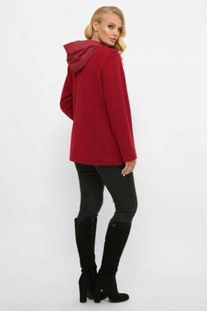 Tatiana: Легкая куртка из ангоры САНТИ красная - фото 3