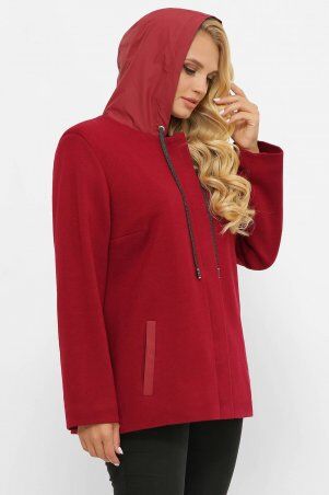 Tatiana: Легкая куртка из ангоры САНТИ красная - фото 5