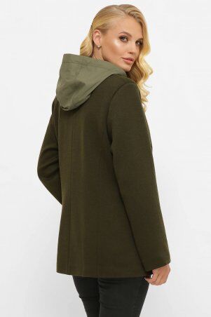 Tatiana: Легкая куртка из ангоры САНТИ хаки - фото 2
