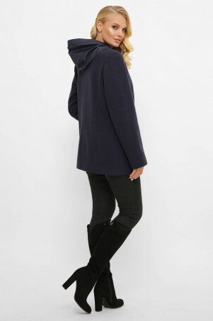 Tatiana: Легкая куртка из ангоры САНТИ темно-синяя - фото 3
