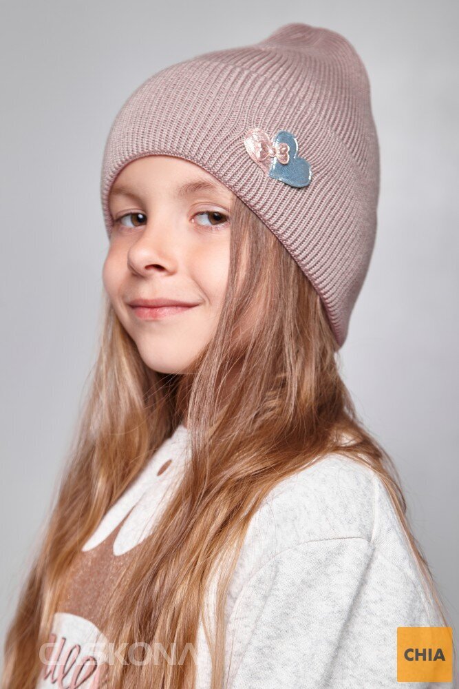 ELSA CH UNI ШАПКА темная пудра