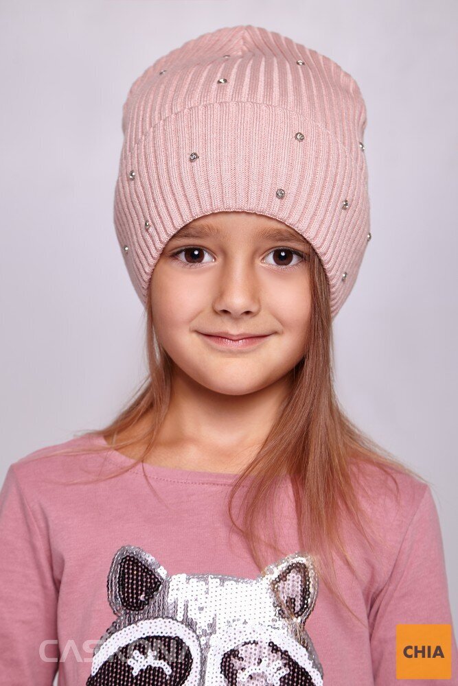 LUCY CH FLIP UNI ШАПКА светлая пудра