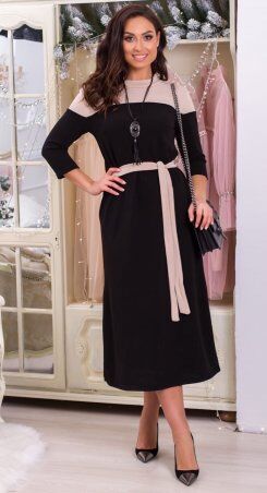 New Style: Платье 1415_черный - фото 2