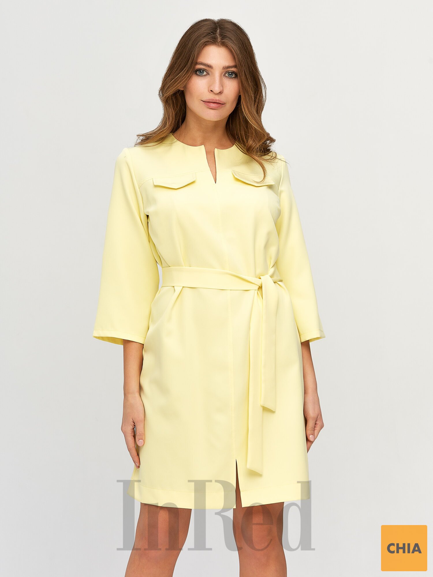 Платье "MILA" желтое