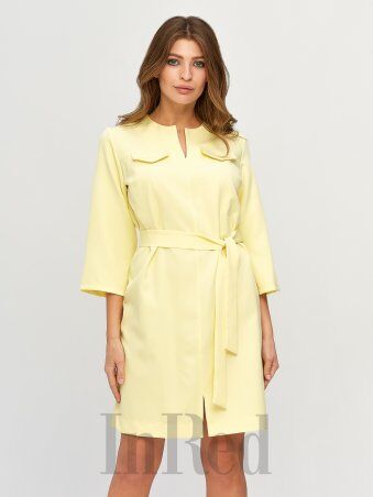 InRed: Платье "MILA" желтое 7640 - фото 1