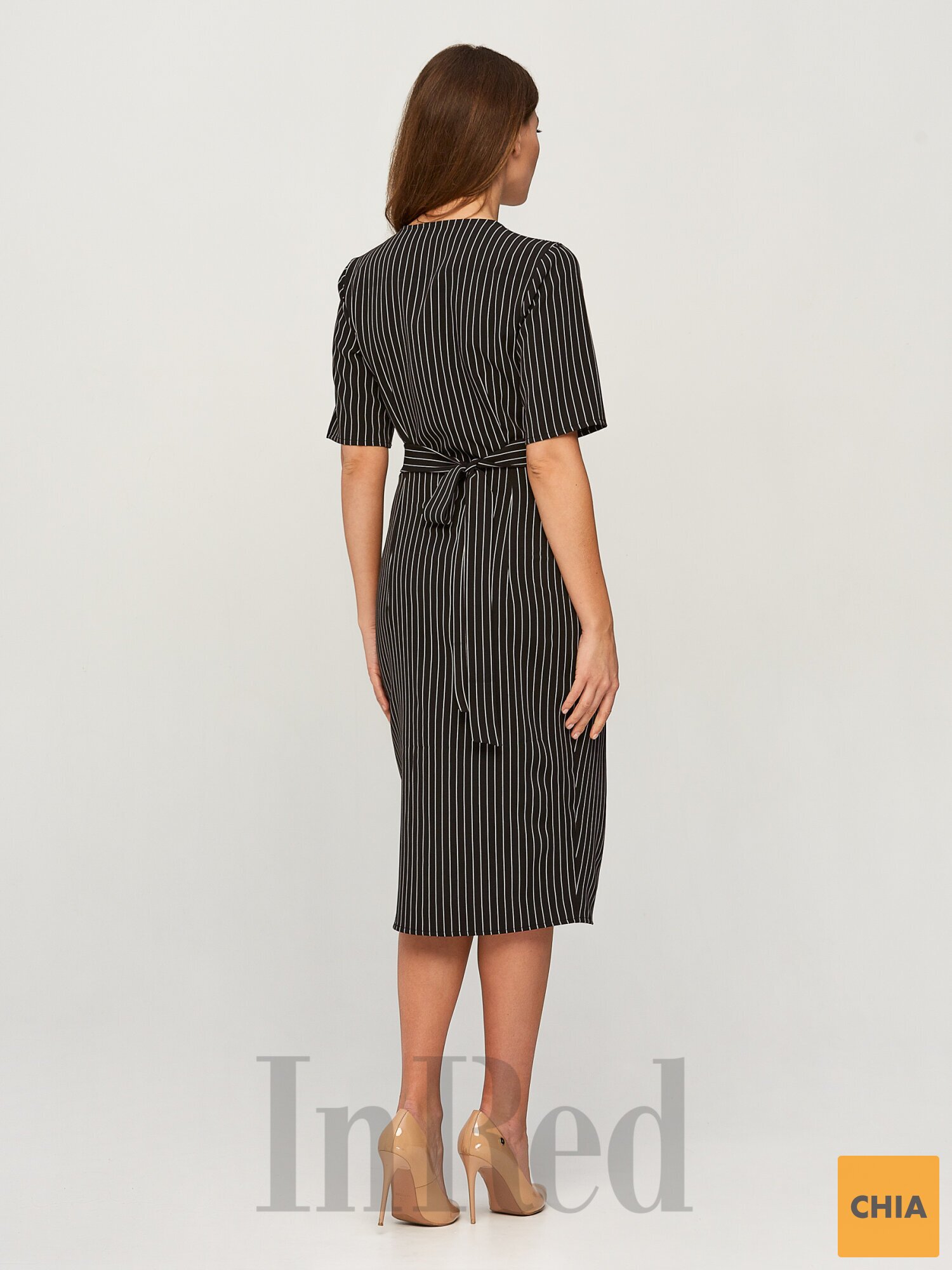 Платье "KLER" черное