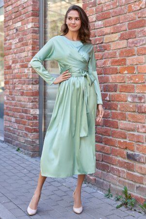 Jadone Fashion: Платье Мадейра оливка - фото 2