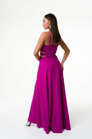 SVON: Длинное платье с блестящим поясом 3036 - фото 12