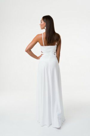 SVON: Длинное платье с блестящим поясом 3036 - фото 15