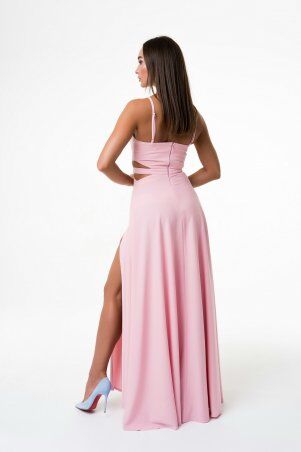 SVON: Длинное платье с блестящим поясом 3036 - фото 18