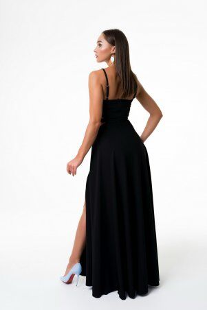 SVON: Длинное платье с блестящим поясом 3036 - фото 3