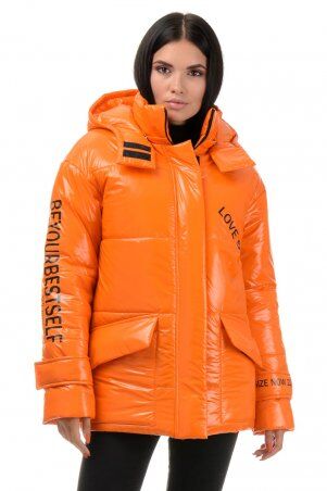 A.G.: Куртка демисезонная «Лиана» 299 оранжевый - фото 1