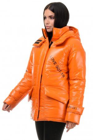 A.G.: Куртка демисезонная «Лиана» 299 оранжевый - фото 2