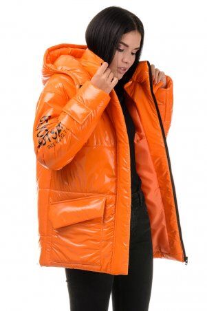 A.G.: Куртка демисезонная «Лиана» 299 оранжевый - фото 3