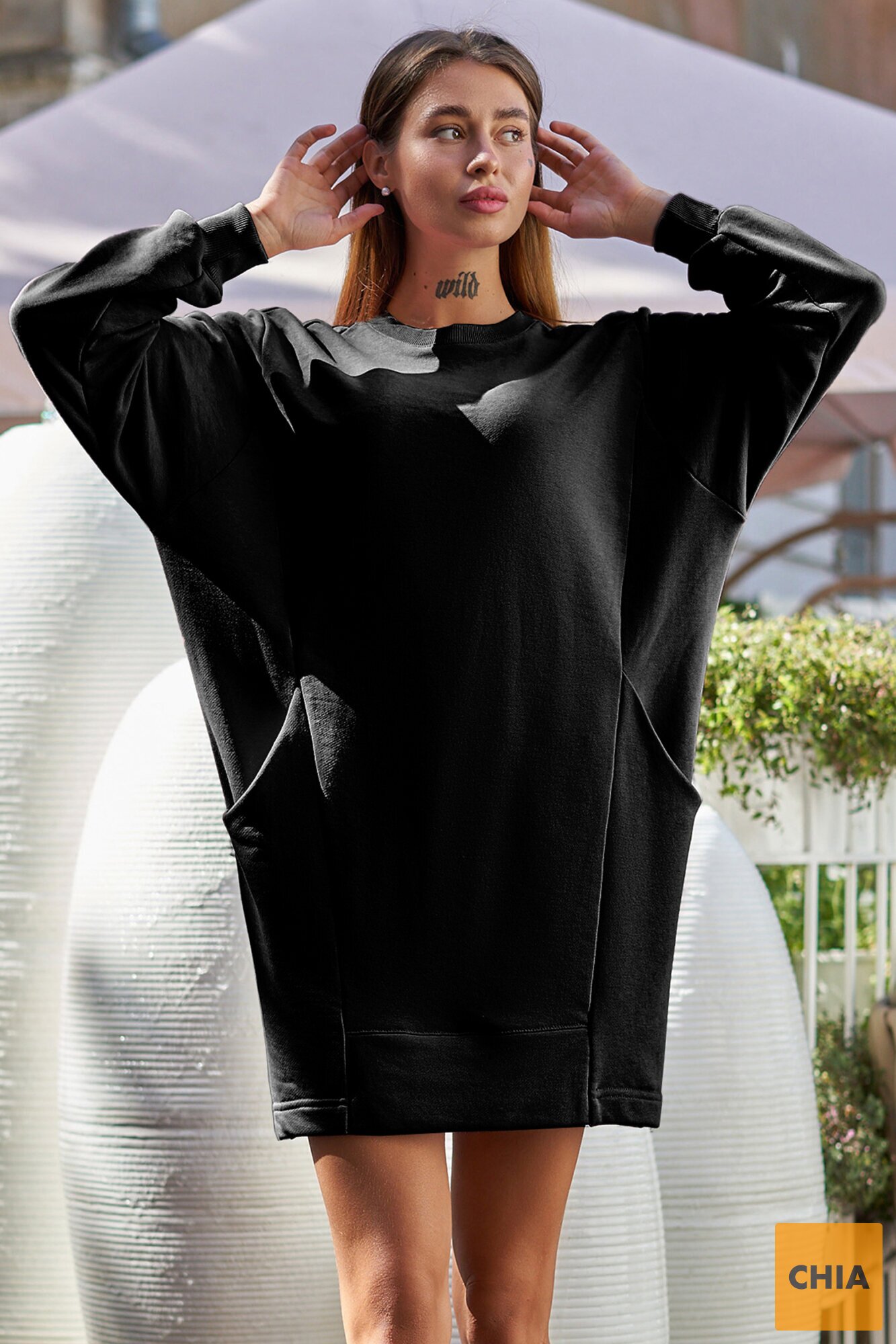 Платье-худи