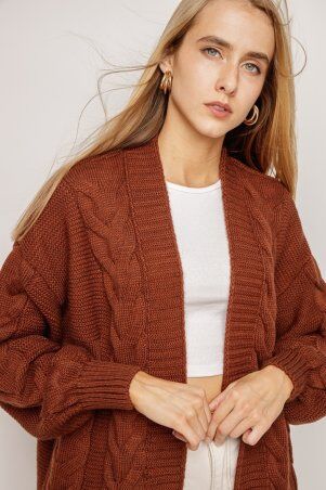 ALDi Di: Кардиган коричневый al00530 - фото 3