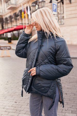 Куртка демисезонная 215257 лиловый