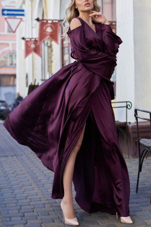Jadone Fashion: Платье Виктория марсала - фото 1