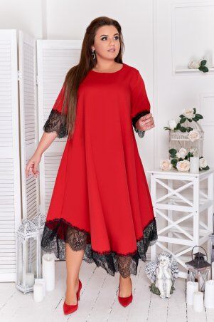 So StyleM: Платье большого размера S с кружевом 1268-1 - фото 2