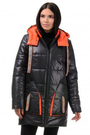 A.G.: Куртка «Кайла» 301 черный-оранж - фото 1