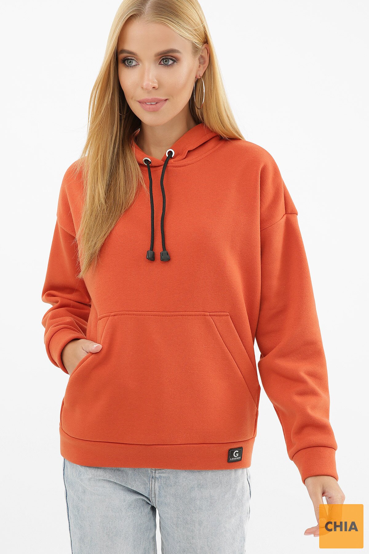 Свитшот Хантер д/р терракот