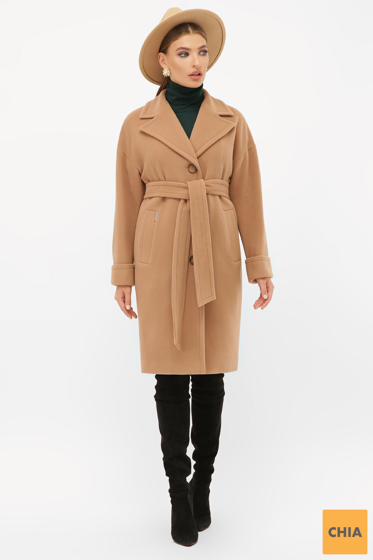 Пальто П-408-100 239-песок