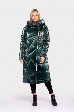 Vicco: Пальто женское зимнее DAKOTA OFF (цвет изумрудный) 2429 - фото 1