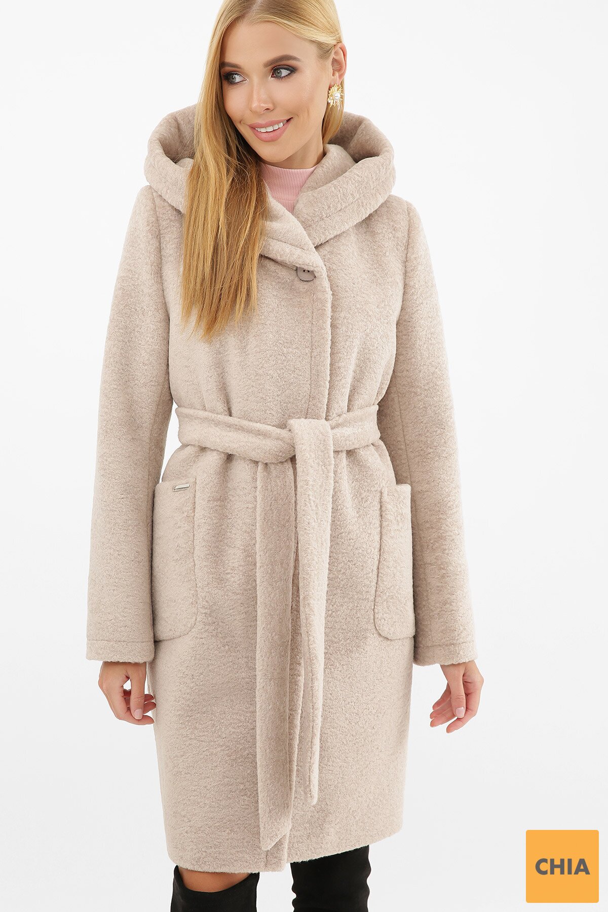 Пальто MS-259-К Z 245-св.бежевый