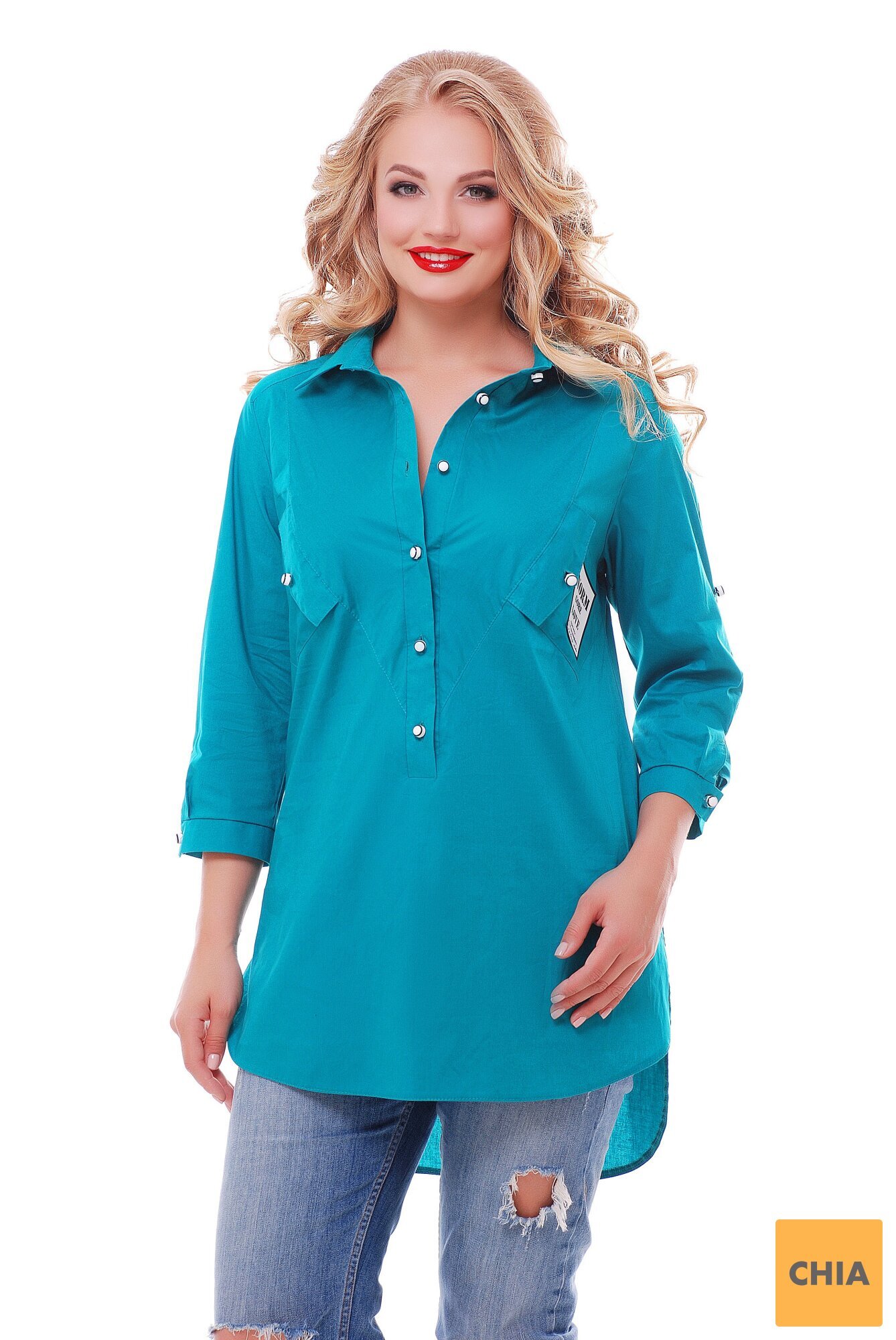 Рубашка Стиль Бирюза