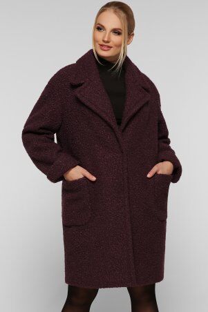 Vlavi: Женское пальто Ксюша марсала 125402 - фото 6