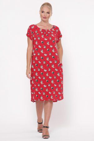 Vlavi: Платье летнее женское Палитра красное 1244282 - фото 1
