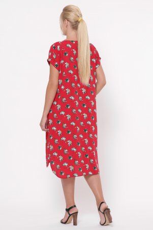Vlavi: Платье летнее женское Палитра красное 1244282 - фото 3
