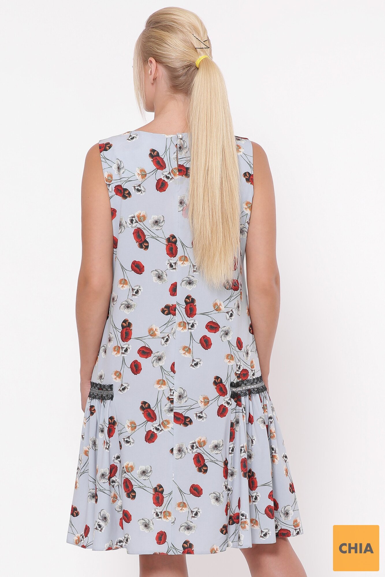 Платье женское Настасья небо