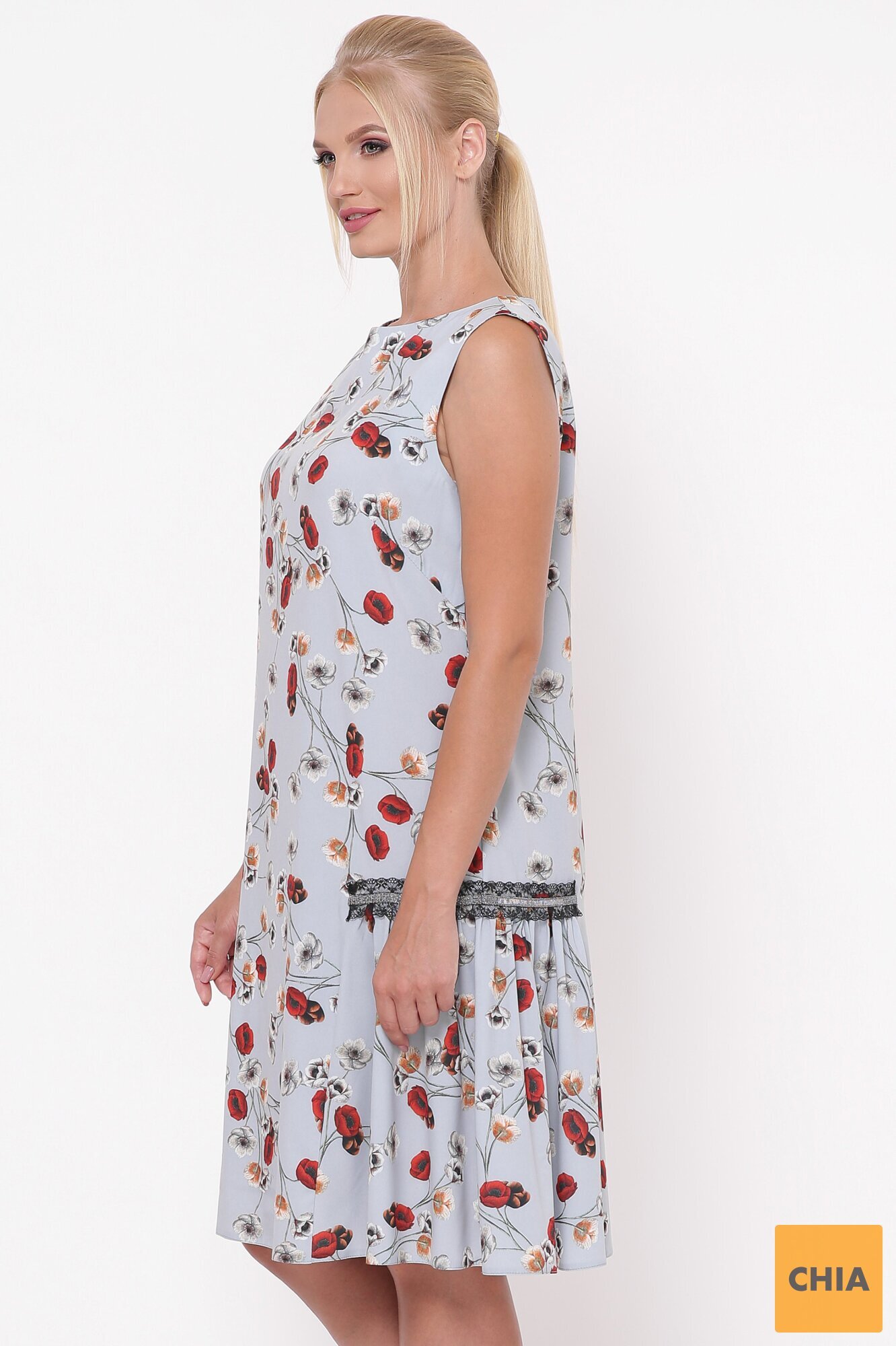 Платье женское Настасья небо